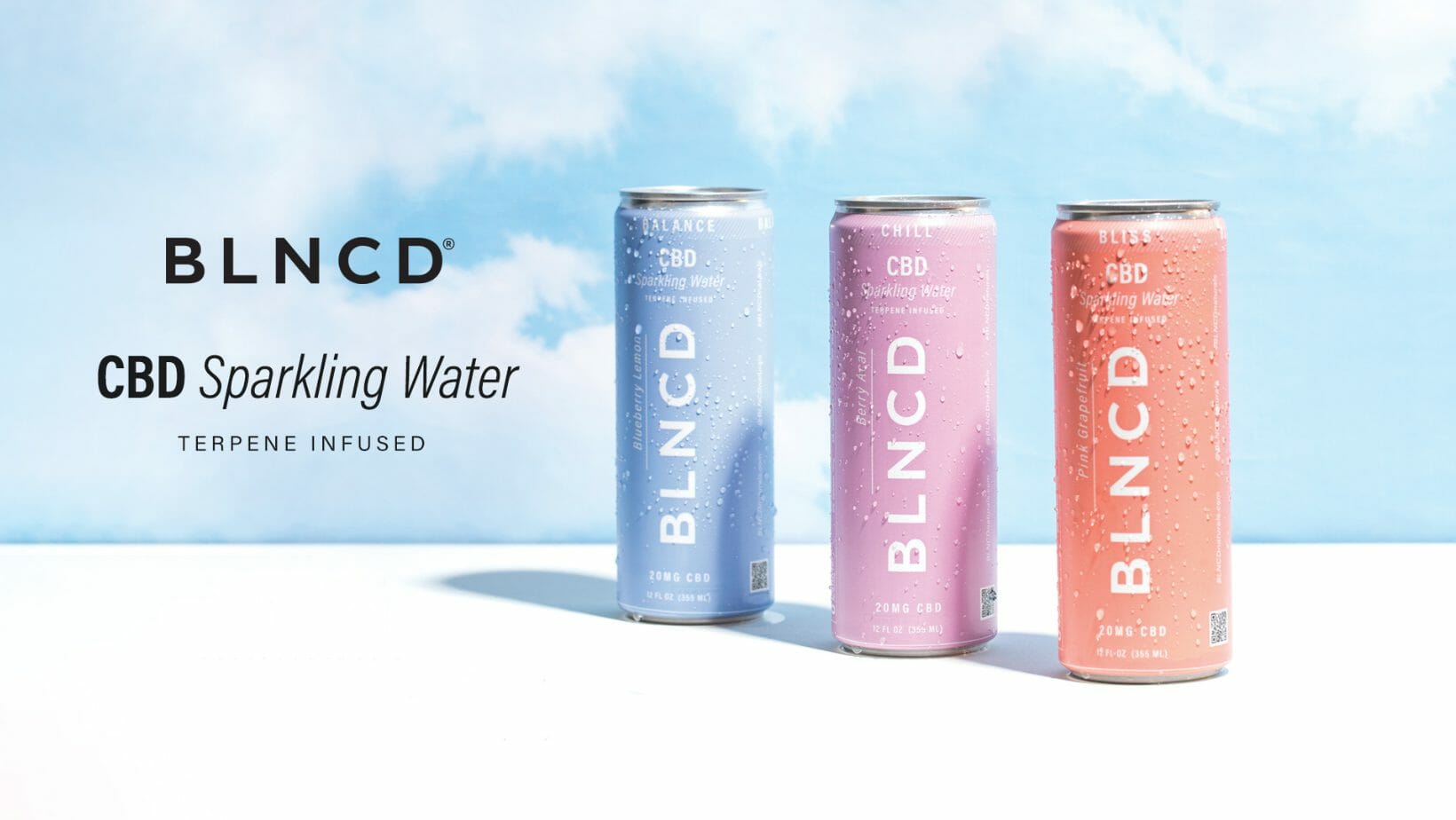 BLNCD sparkling waters
