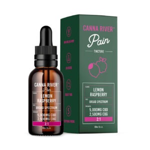 Canna River CBD Pain Tincture. Succulent raspberries and sour lemons provide candy-like flavor that will leave your tastebuds tingling. Find relief at last. High strength non-GMO Broad Spectrum CBD and CBG work in synchrony to potentially relieve daily aches, pains, and inflammation like never before. Our Pain Tinctures are intended to make your everyday life easier.