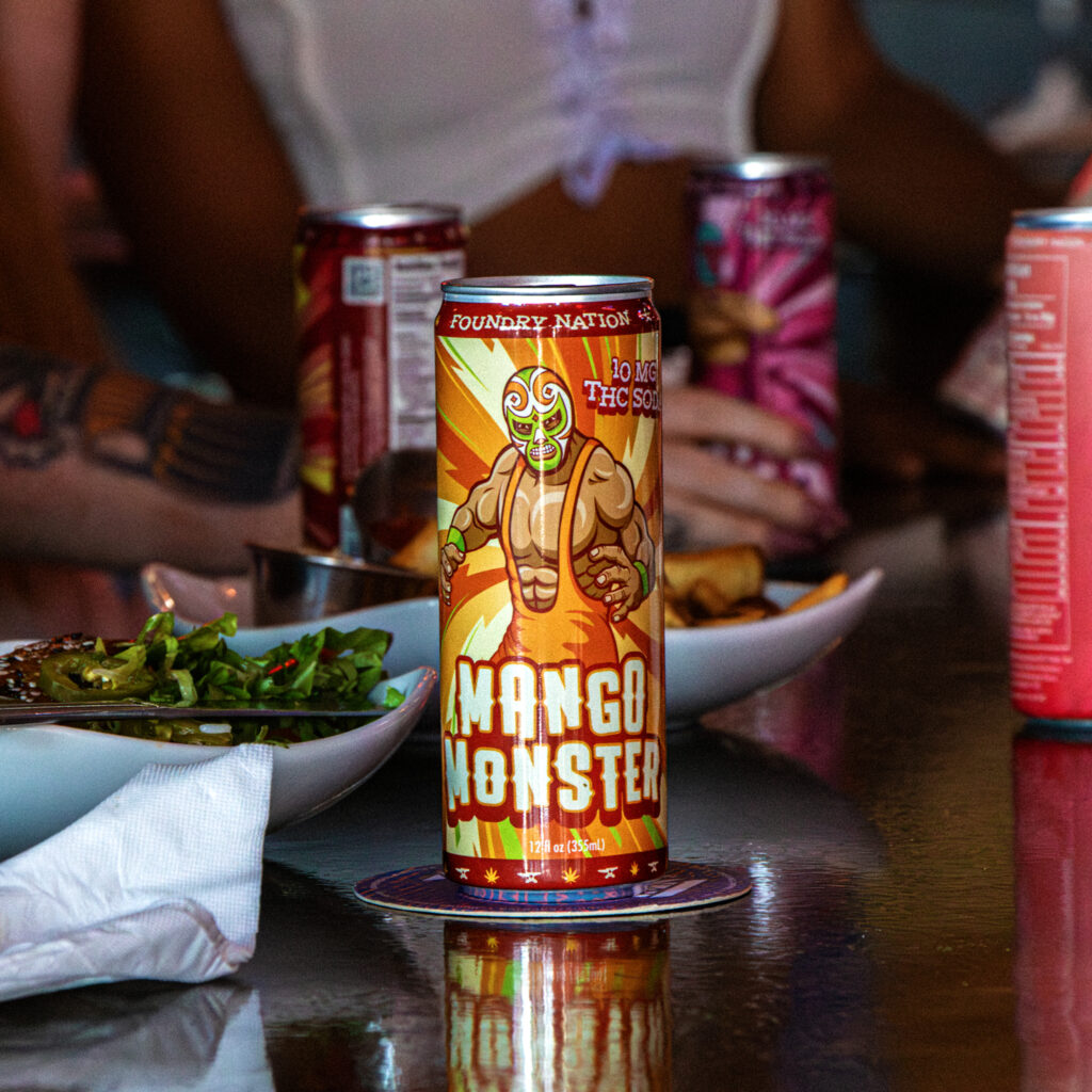 Mango Monster Ringside Refresher THC Soda