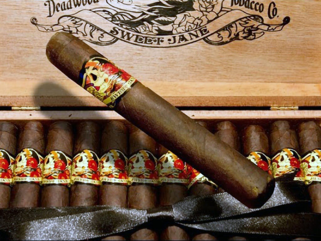 Drew Estate: Deadwood Cigar Sweet Jane Corona - sweet cigar with notes of chocolate, coffee, cedar