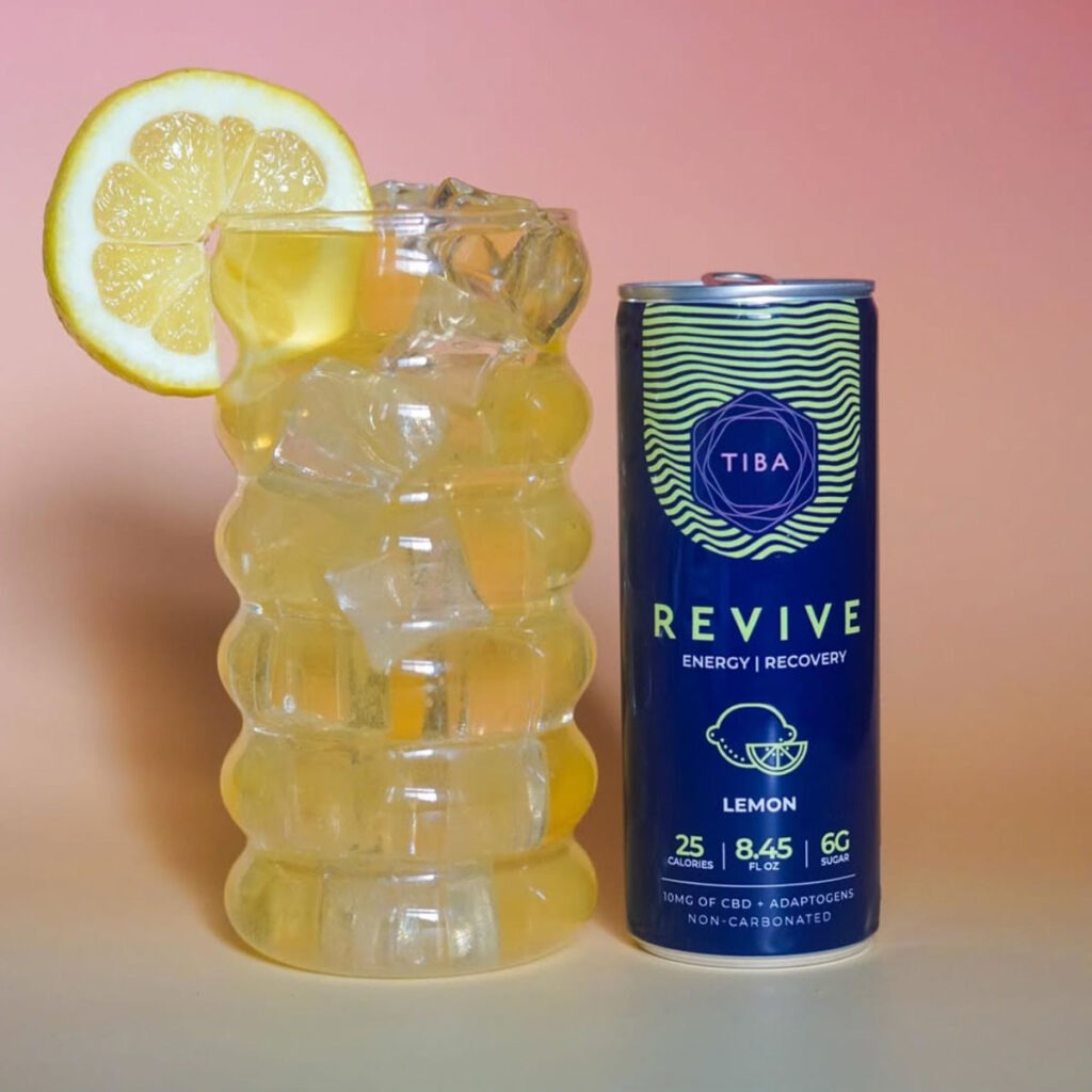Revive Lemon Wellness Water + CBD