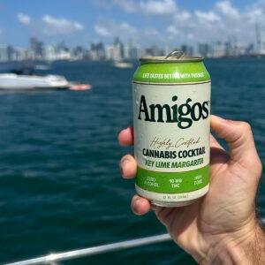 Key Lime Margarita Cannabis Cocktail